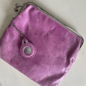 Hobo. Purple wristlet.